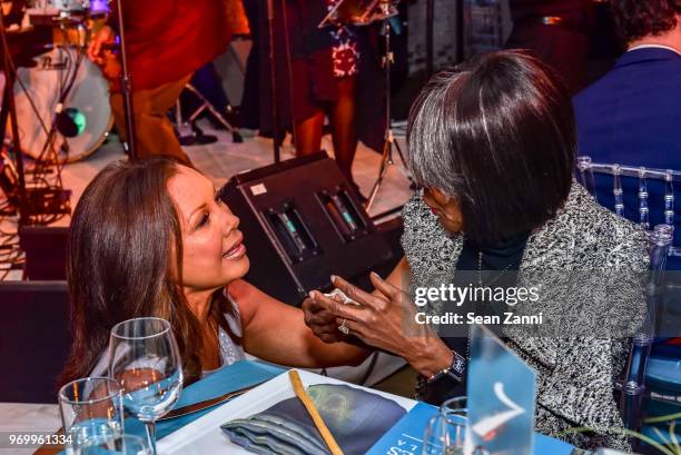 Vanessa Williams and Cicely Tyson attend HELP USA Heroes Awards Gala at the Garage on June 4, 2018 in New York City.