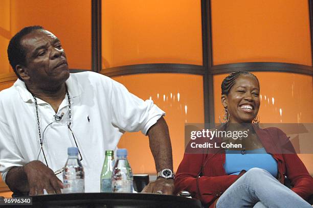 John Witherspoon and Regina King of "The Boondocks"