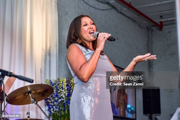 Vanessa Williams attends HELP USA Heroes Awards Gala at the Garage on June 4, 2018 in New York City.