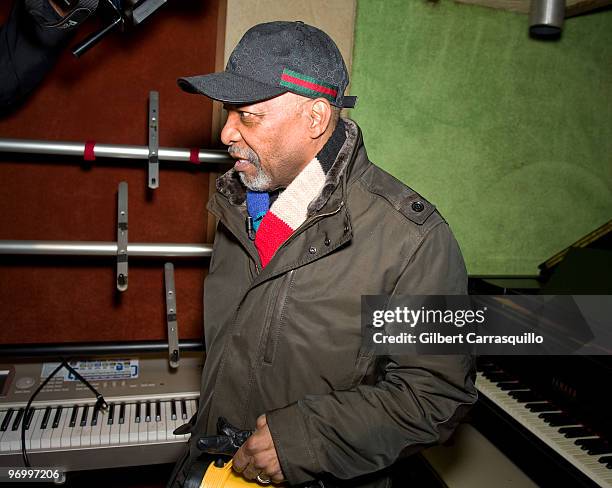 Leon Huff walks through the PIR Studio for the first time after the devastating losses from weekend fire at the Sound of Philadelphia office building...