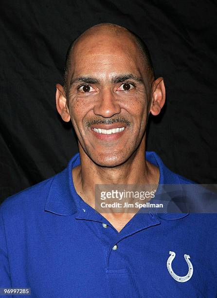 Tony Dungy Signs Copies Of His Book " Quiet Strength" At Bookends In Ridgewood, New Jersey On July 13, 2007