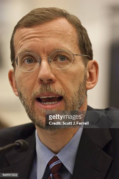 Congressional Budget Office Director Douglas W. Elmendorf during the House-Senate Joint Economic Committee hearing on "The Road to Economic Recovery:...