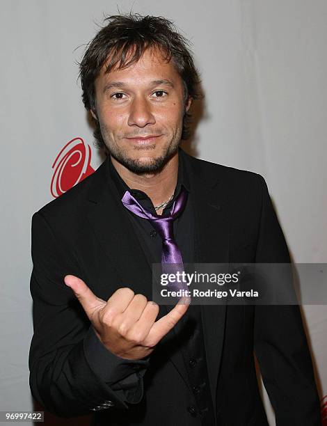 Musician Diego Torres arrives to the 8th Annual Latin GRAMMY Awards Person of the Year celebration at Mandalay Bay on November 7, 2007 in Las Vegas,...