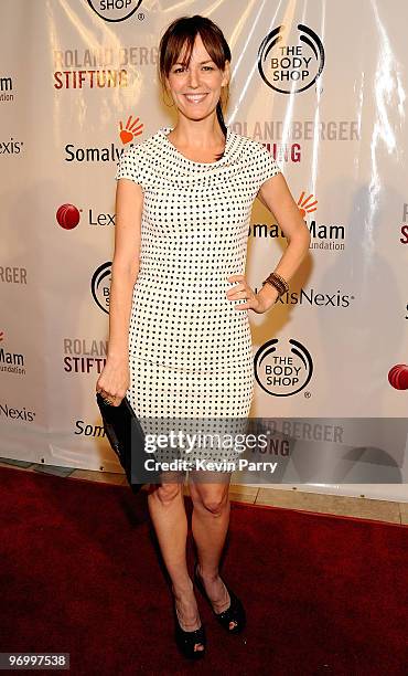 Rosemarie DeWitt arrives at the Somaly Mam Foundation's 2nd annual Los Angeles Gala held at a private residence on September 29, 2009 in Beverly...