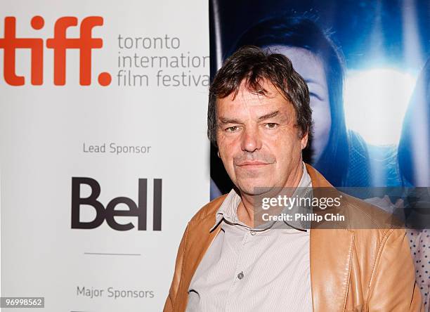 Writer/director Neil Jordan attends the "Neil Jordan introduces: The White Sheik" Premiere held at the Jackman Hall at the AGO during the 2009...