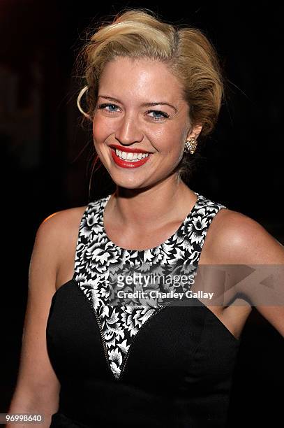 Actress Lauren Storm attends the grand opening of "Pandora" at Vibiana on October 27, 2009 in Los Angeles, California.
