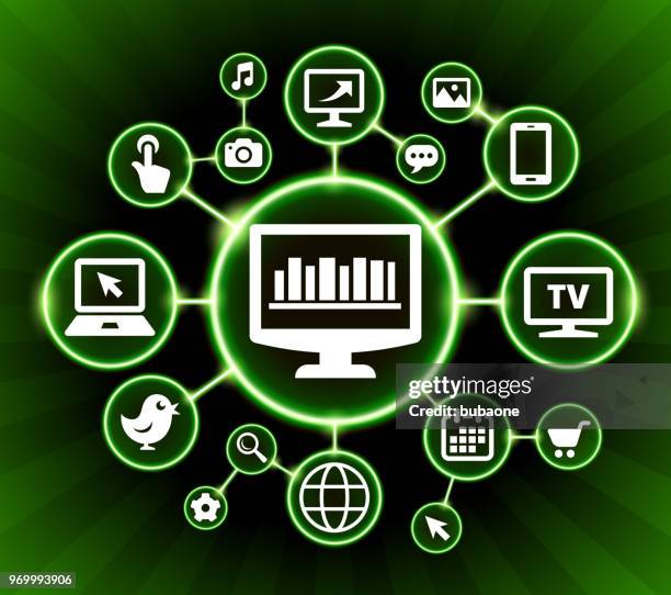online library internet communication technology dark buttons background - library background stock illustrations