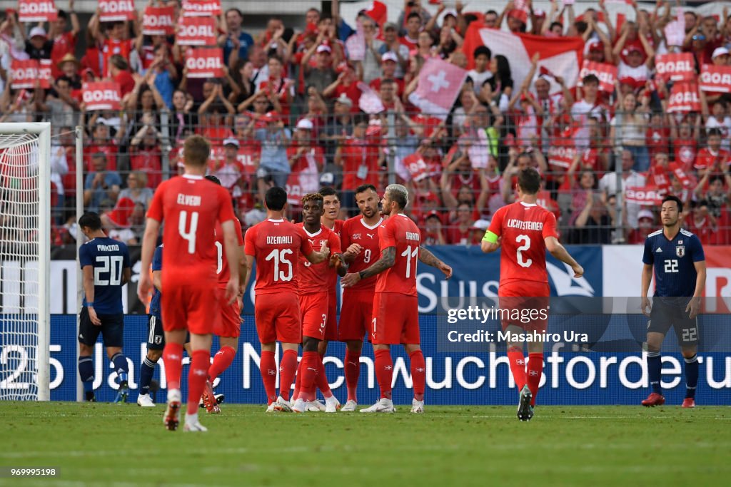 Switzerland v Japan - International Friendly