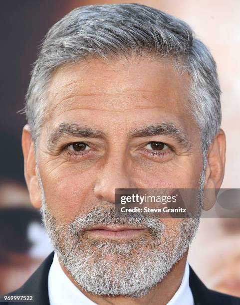 George Clooney arrives at the American Film Institute's 46th Life Achievement Award Gala Tribute To George Clooney on June 7, 2018 in Hollywood,...