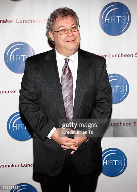 Steve Koonin, President, Turner Entertainment Networks, attends the Hollywood Radio and Television Society's cable chiefs newsmaker luncheon at the...