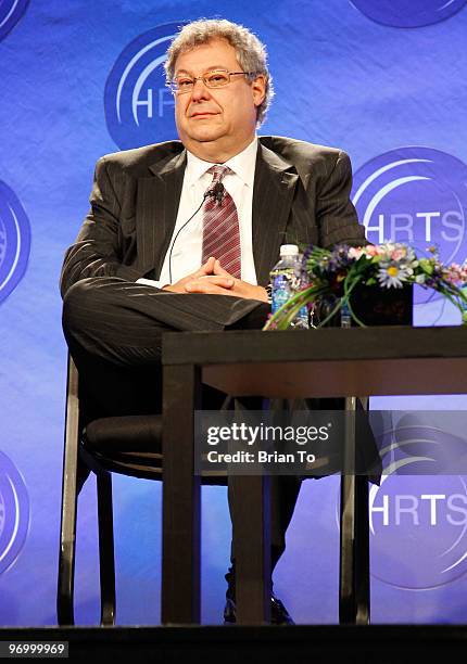 Steve Koonin, President, Turner Entertainment Networks, attends the Hollywood Radio and Television Society's cable chiefs newsmaker luncheon at the...