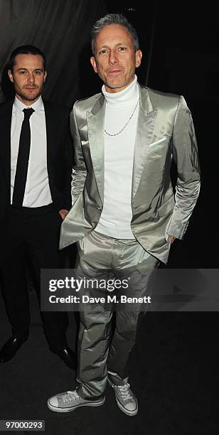 Patrick Cox attends the Love Ball London, at the Roundhouse on February 23, 2010 in London, England.