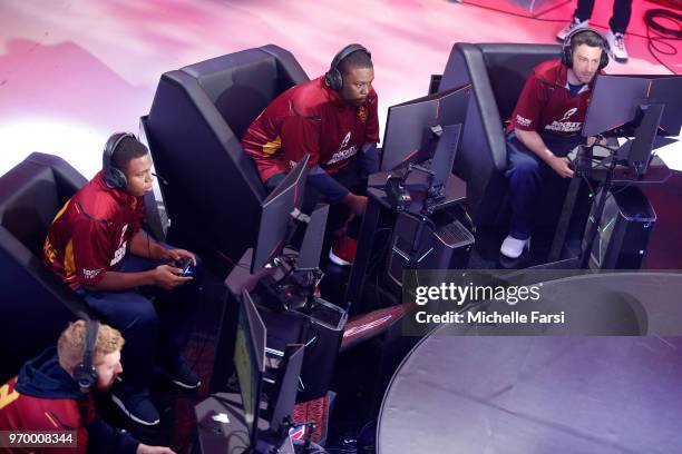 Cavs Legion Gaming Club takes on Knicks Gaming during the NBA 2K League Mid Season Tournament on June 8, 2018 at the NBA 2K League Studio Powered by...