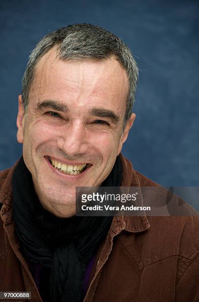 Daniel Day-Lewis at the "Nine" press conference at the Waldorf Astoria Hotel on November 14, 2009 in New York, New York.