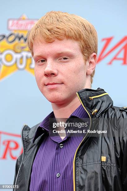 Actor Adam Hicks arrives at Variety's 3rd annual "Power of Youth" event held at Paramount Studios on December 5, 2009 in Los Angeles, California.