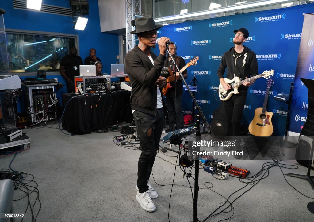 Ne Yo Performance Ne-Yo performs on SiriusXM's Heart & Soul channel at the SiriusXM ...