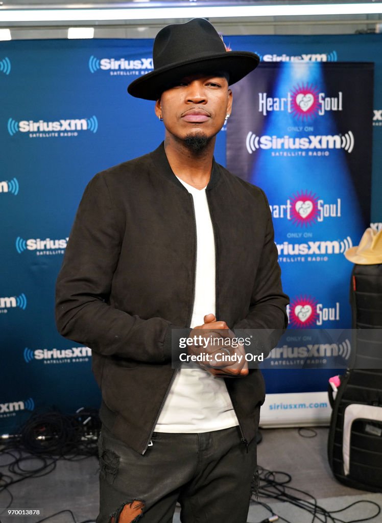 Ne-Yo Performs On SiriusXM's Heart & Soul Channel At The SiriusXM Studios In New York City