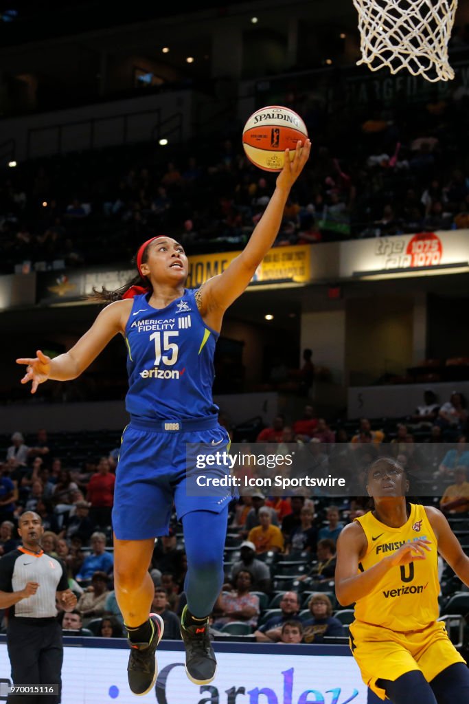 WNBA: JUN 08 Dallas Wings at Indiana Fever