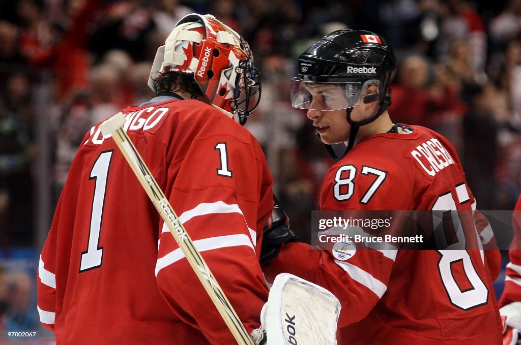 Ice Hockey - Day 12 - Germany v Canada