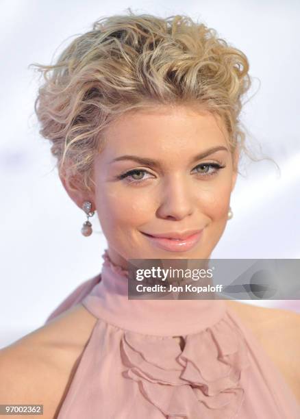 Actress AnnaLynne McCord arrives at The Hollywood Reporter's Annual Women in Entertainment Breakfast at the Beverly Hills Hotel on December 4, 2009...