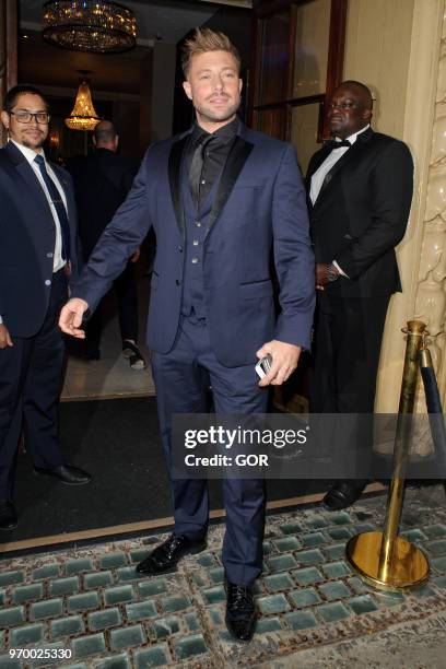 Duncan James attending DIVA Magazine Awards on June 8, 2018 in London, England.