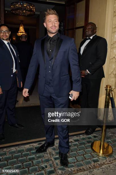 Duncan James attending DIVA Magazine Awards on June 8, 2018 in London, England.