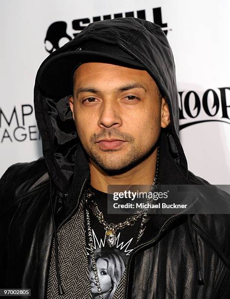 Musician Sean Paul attends the party to celebrate Famous Stars & Straps 10-year anniversary and Snoop Dogg's 10th Album Release "Malice N Wonderland"...