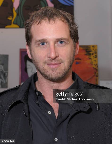 Actor Josh Lucas attends the opening night of "Raven O: One Night with You" at the Bleeker Street Theatre on February 23, 2010 in New York City.
