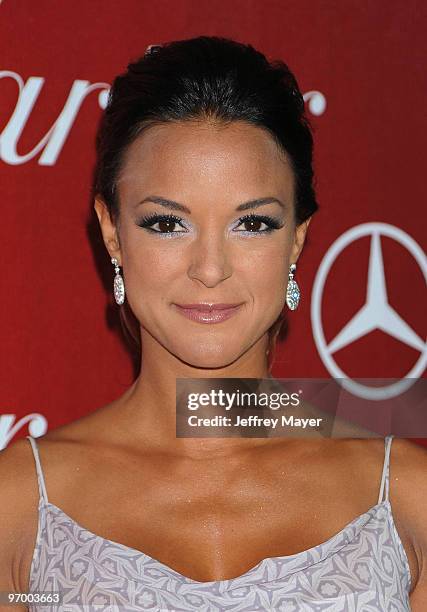 Actress Eva La Rue attends the 21st Annual Palm Springs International Film Festival Opening Night Gala at Palm Springs Convention Center on January...