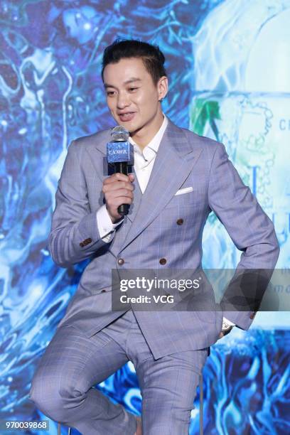 Actor Zhou Yiwei attends the Lamer event on June 8, 2018 in Beijing, China.