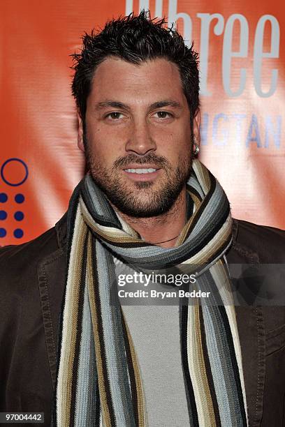 Reality TV personality Maksim Chmerkovskiy attends Three-O Vodka's Rangtang launch party at Quo Nightclub on February 23, 2010 in New York City.