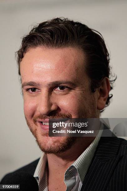 Jason Segel attends the "How I Met Your Mother" 100th episode party at The Paley Center for Media on January 7, 2010 in Beverly Hills, California.