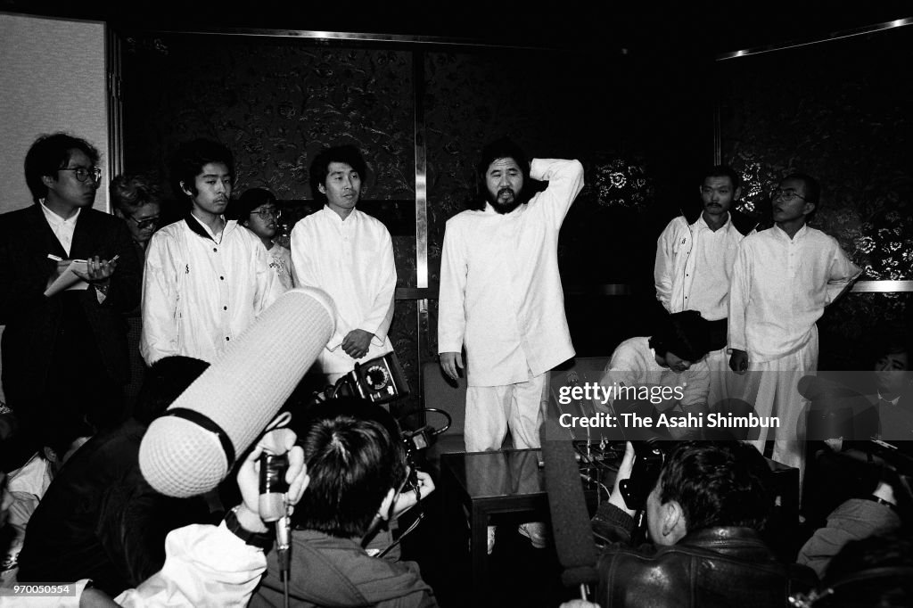 AUM Sinrikyo Leader Shoko Asahara Returns From Germany