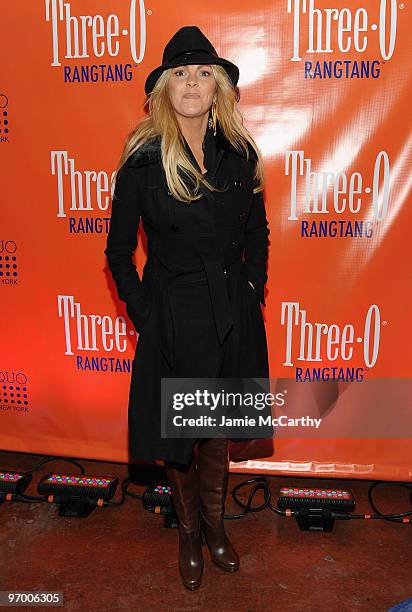 Dina Lohan attends the Rangtang launch party at Quo Nightclub on February 23, 2010 in New York City.