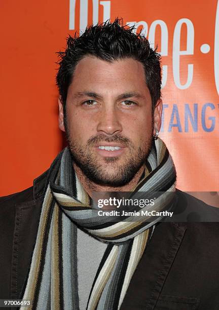 Maksim Chmerkovskiy attends the Rangtang launch party at Quo Nightclub on February 23, 2010 in New York City.