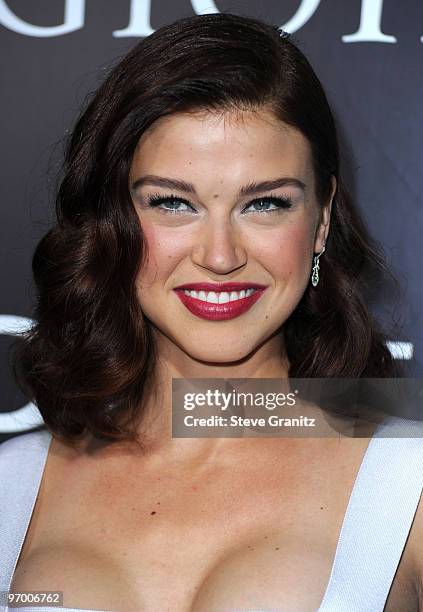 Adrianne Palicki attends the "Legion" Los Angeles Premiere at ArcLight Cinemas Cinerama Dome on January 21, 2010 in Hollywood, California.
