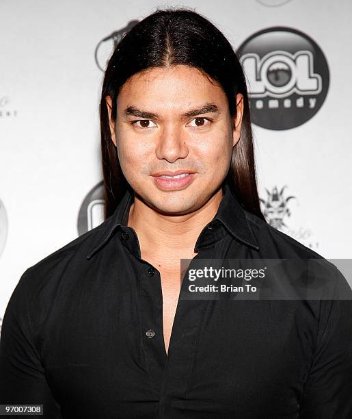 Singer Teddy Redsun attends Showtime's Comedy "Goin' Native: The American Indian Comedy Slam" Premiere at Screen Actors Guild Actor Center on January...