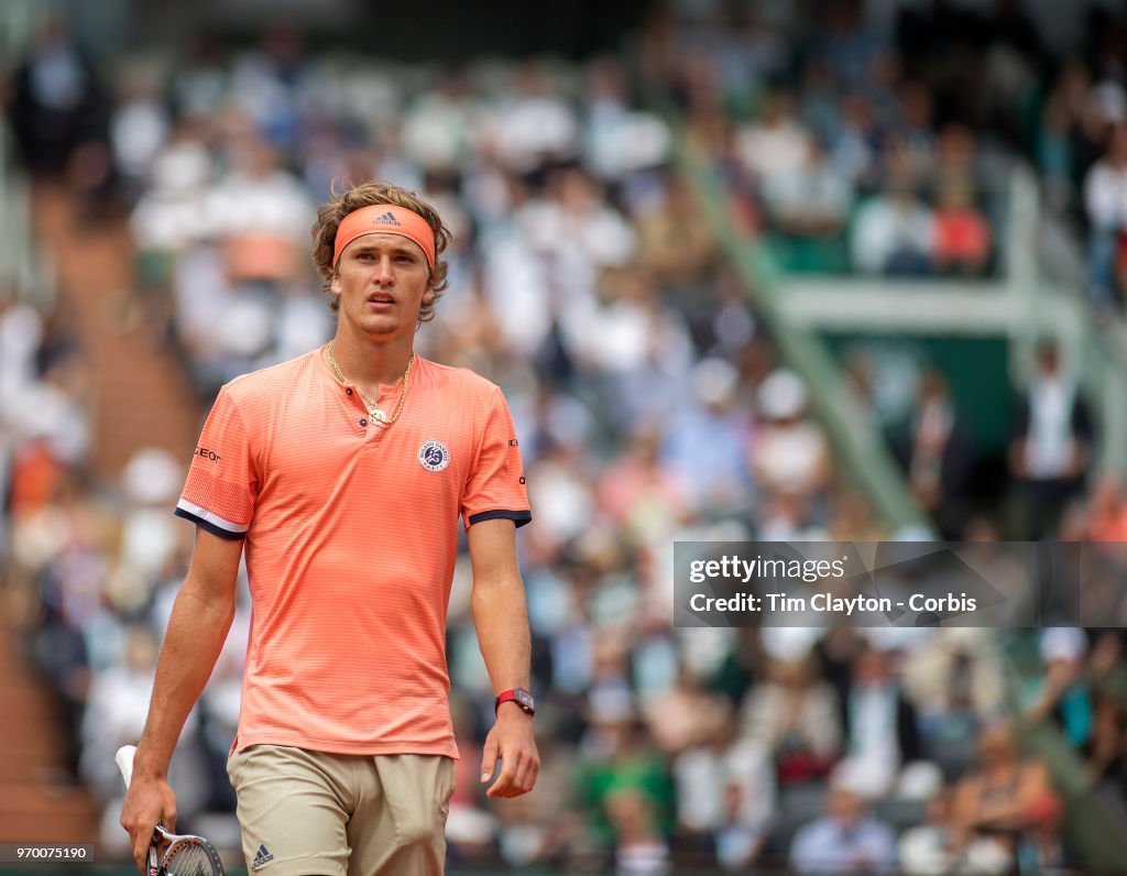 2018 French Open Tennis Tournament. Roland Garros.