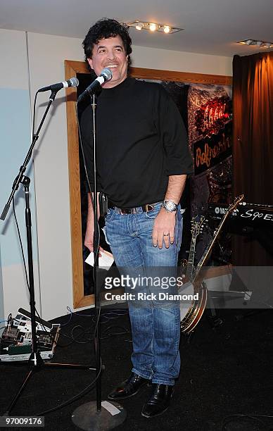 President/CEO Big Machine Records Scott Borchetta at the CRS 2010 After-Hours Party hosted by CMT and Big Machine Records at CMT Office on February...