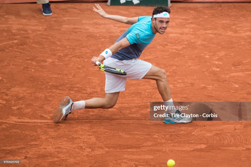 2018 French Open Tennis Tournament. Roland Garros.