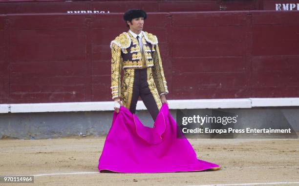 Cayetano Rivera during San Isidro Fair at Las Ventas bullring on June 1, 2018 in Madrid, Spain.