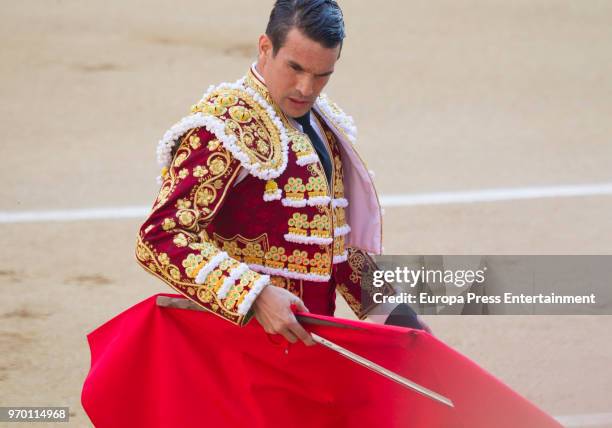 Jose Mari Manzanares during San Isidro Fair at Las Ventas bullring on June 1, 2018 in Madrid, Spain.