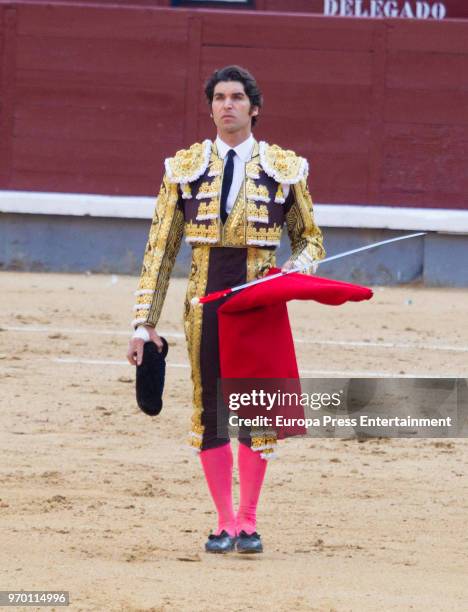 Cayetano Rivera during San Isidro Fair at Las Ventas bullring on June 1, 2018 in Madrid, Spain.