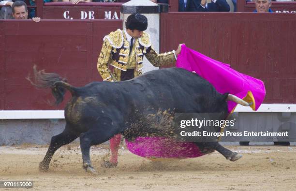 Cayetano Rivera during San Isidro Fair at Las Ventas bullring on June 1, 2018 in Madrid, Spain.