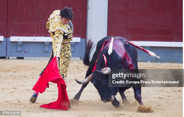 Cayetano Rivera during San Isidro Fair at Las Ventas bullring on June 1, 2018 in Madrid, Spain.