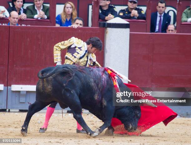 Cayetano Rivera during San Isidro Fair at Las Ventas bullring on June 1, 2018 in Madrid, Spain.