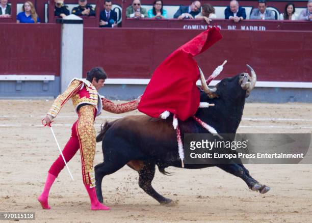 Sebastia Castella during San Isidro Fair at Las Ventas bullring on June 1, 2018 in Madrid, Spain.