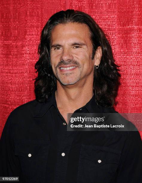 Lorenzo Lamas attends "The Guest At The Central Park West" Los Angeles premiere at Writer's Guild Theater on January 18, 2010 in Los Angeles,...