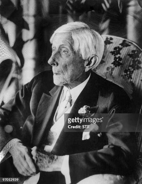 Portrait of John D. Rockefeller taken in the mid 1930's in Ormond,  Fotografía de noticias - Getty Images