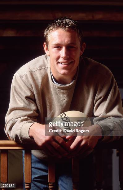Portrait of Jonny Wilkinson of the Newcastle Rugby Squad. \ Mandatory Credit: Dave Rogers /Allsport
